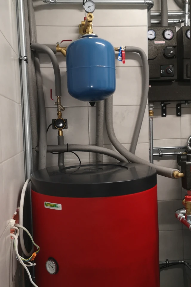 Kotłownia z piecem Defro